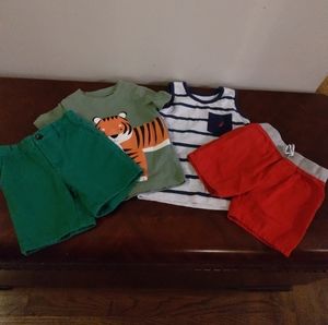 🔴3/$10🔴Bundle of 18m boy clothes, Nautica, Carter's, etc..4 pc